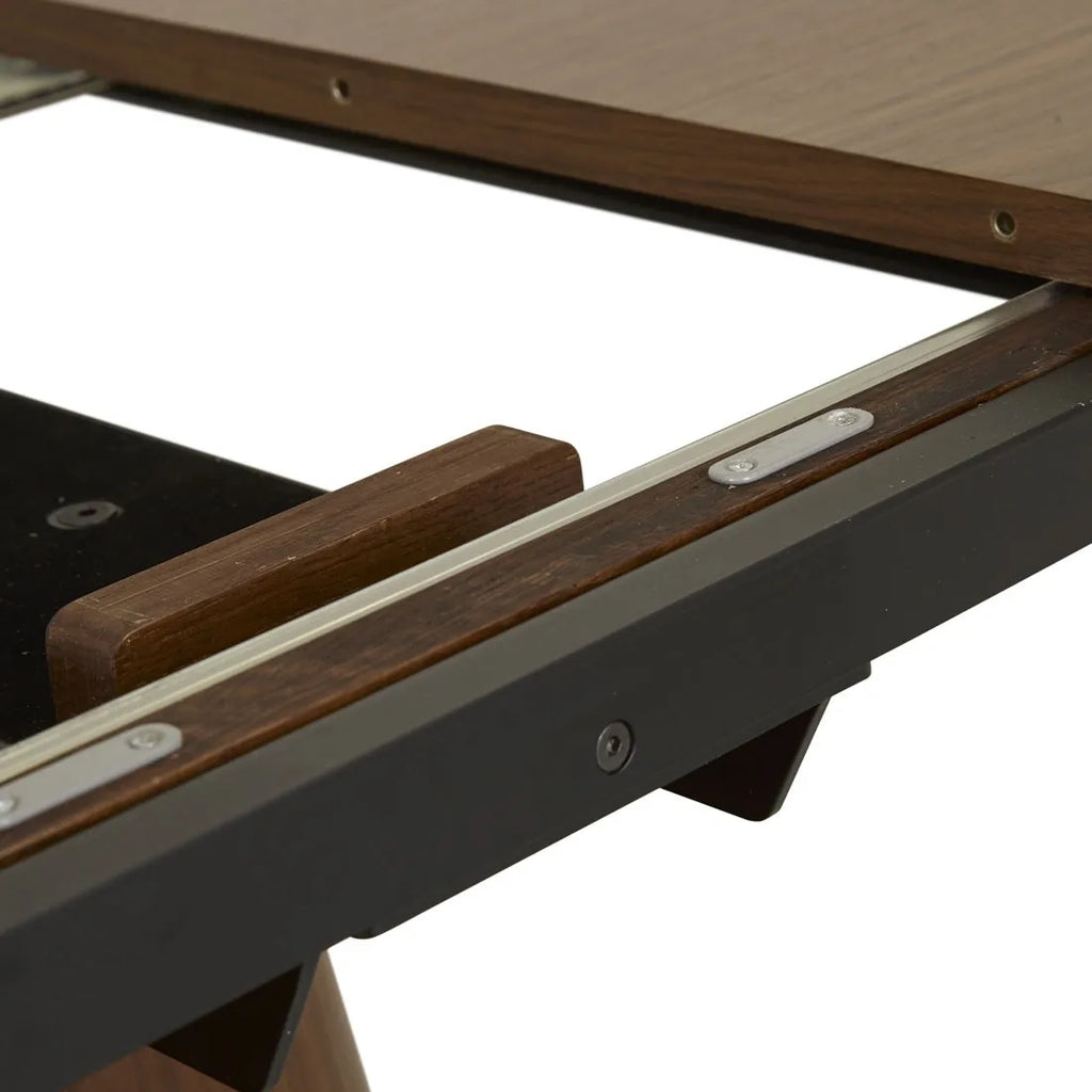 Seb Pebble Extendable Dining Table Walnut