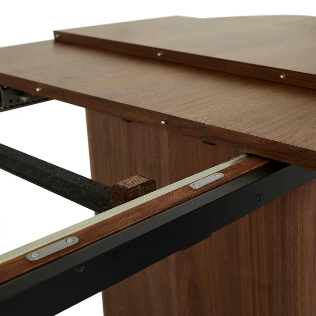 Seb Glide Extendable Dining Table Walnut