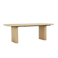 Seb Glide Extendable Dining Table Oak
