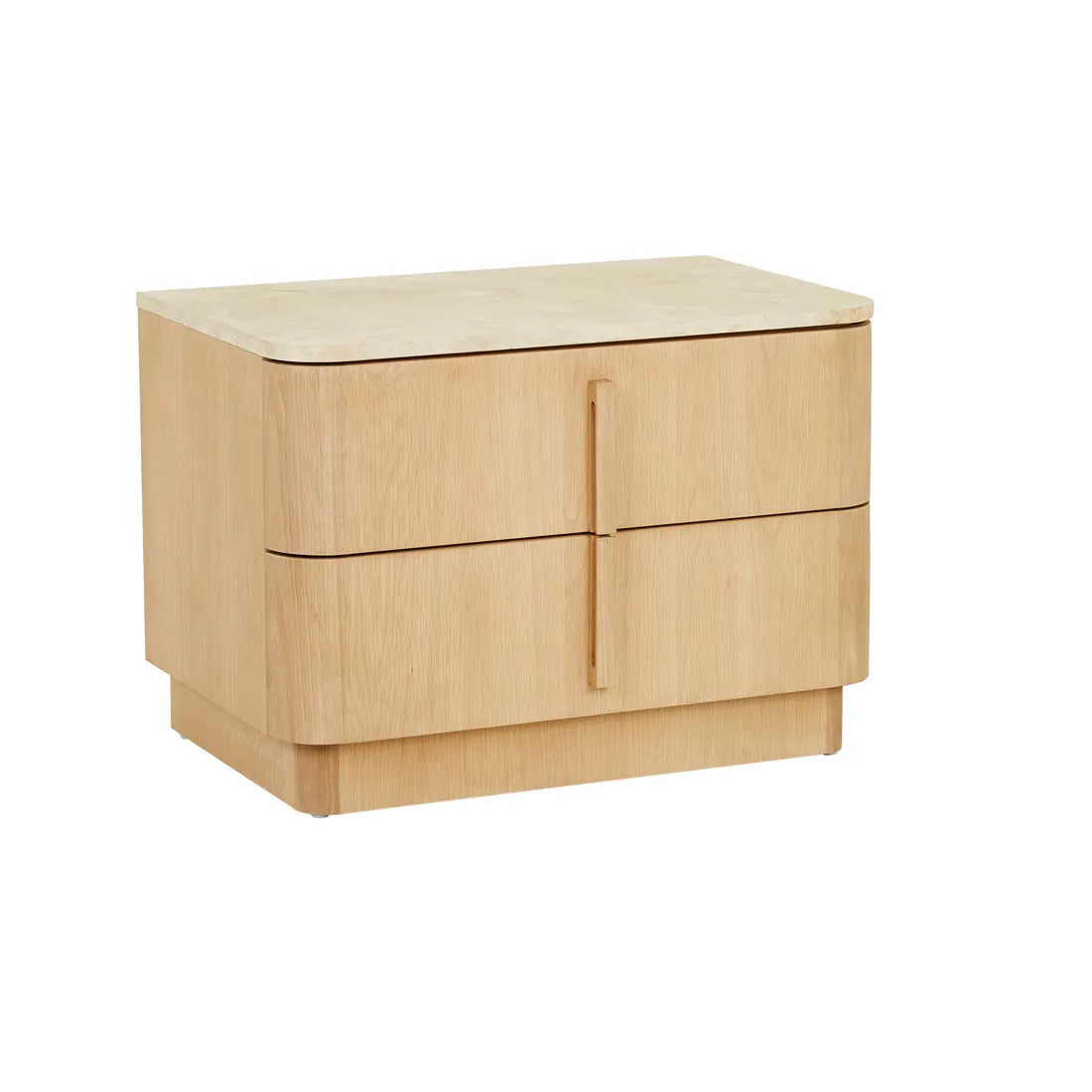 Billie Marble Buffet Marble Bedside Natural