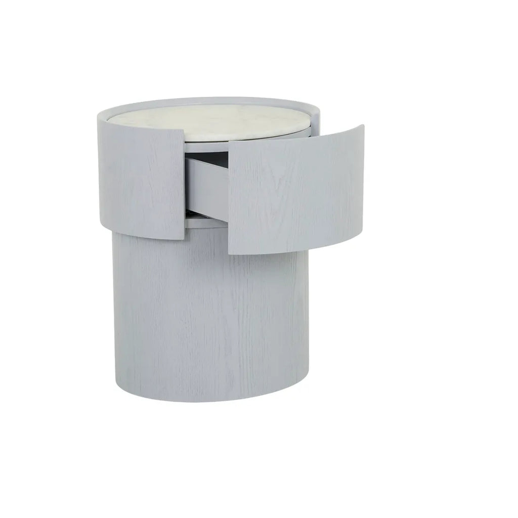 Nido Marble Bedside Powder Blue