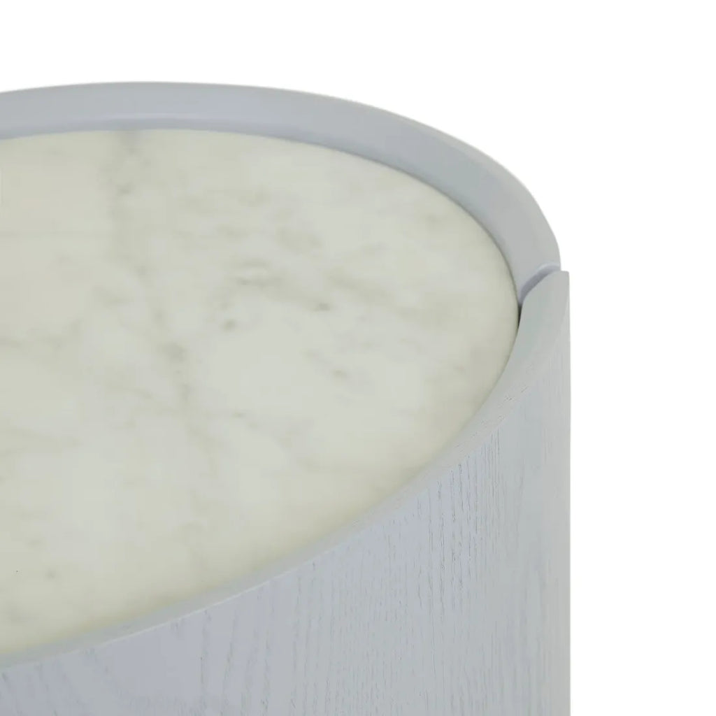 Nido Marble Bedside Powder Blue