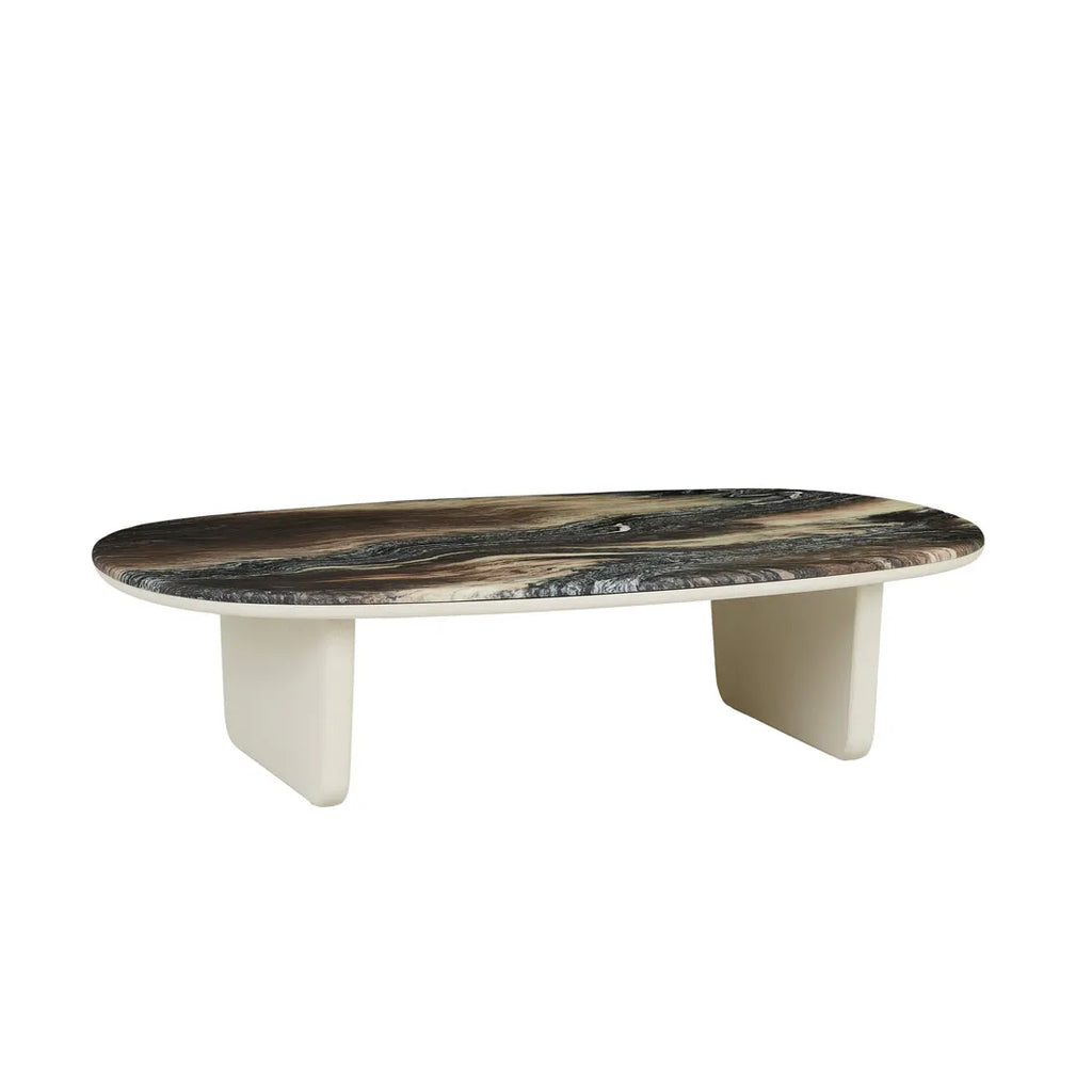 Nido Small Coffee Table Marble Porcelain
