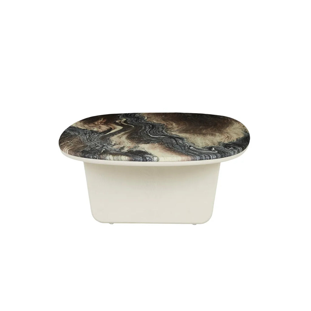 Nido Small Coffee Table Marble Porcelain