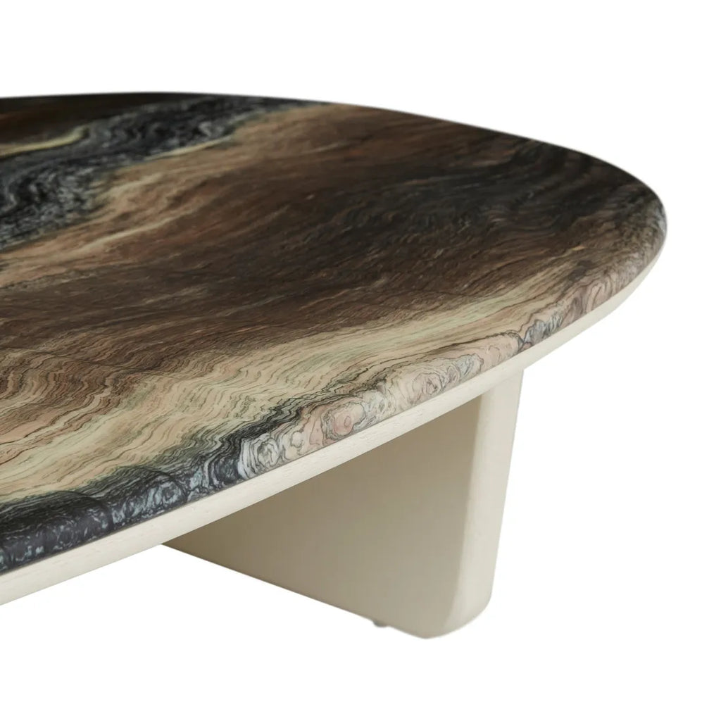 Nido Small Coffee Table Marble Porcelain