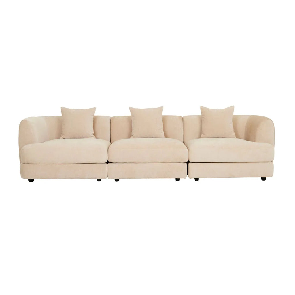 Madrid Curve Centre Sofa Soft Wheat