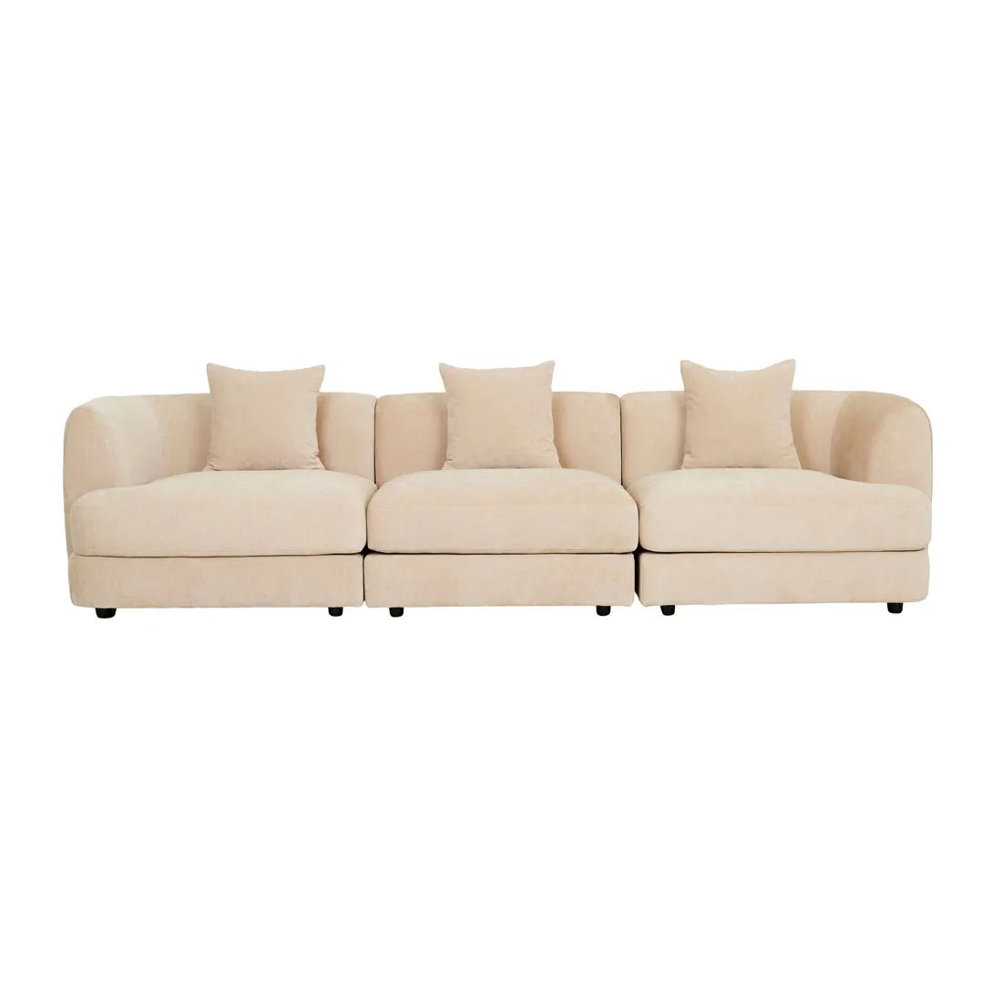 Madrid Curve Centre Sofa Soft Wheat
