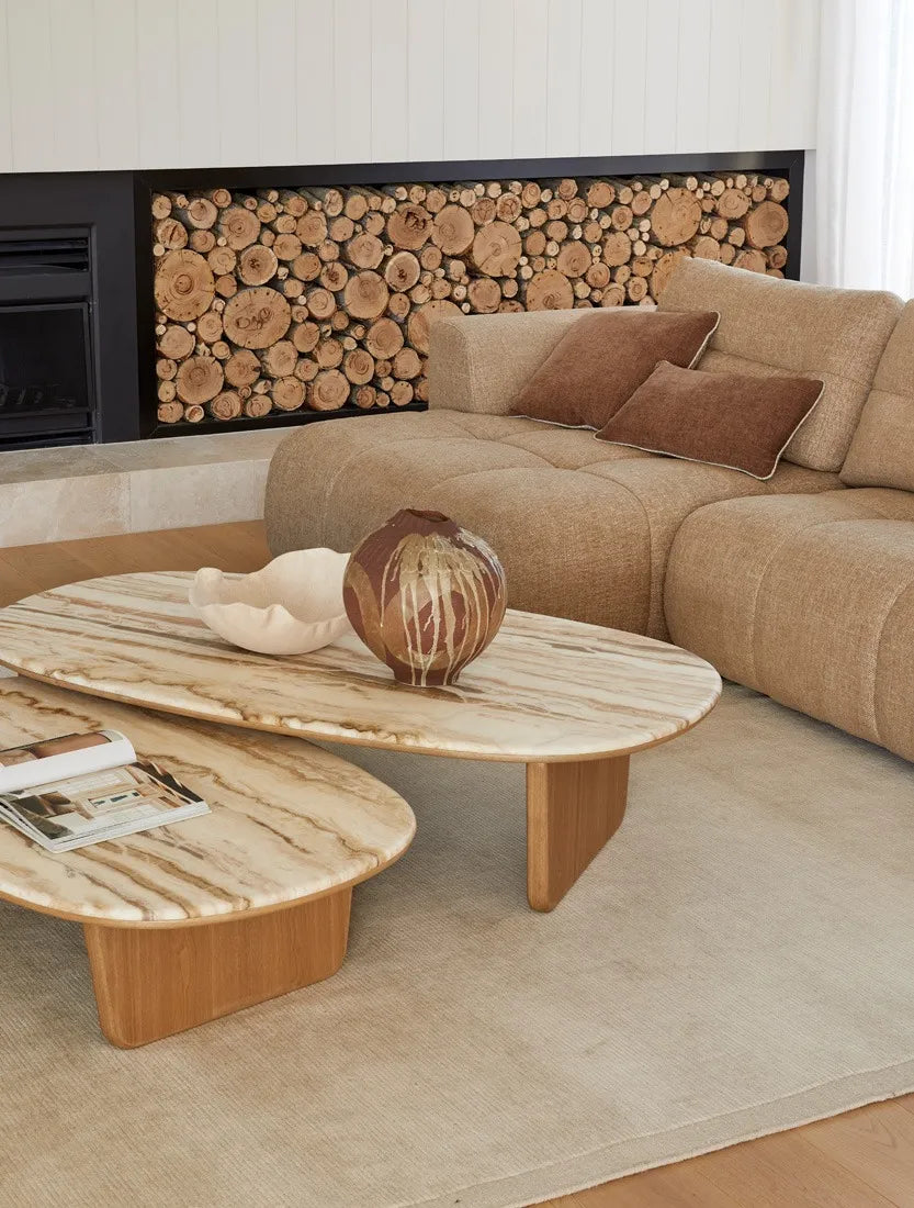 Nido Small Coffee Table Marble Natural