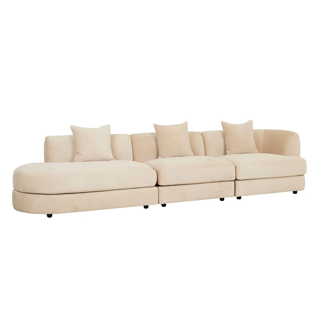 Madrid Curve Centre Sofa Soft Wheat