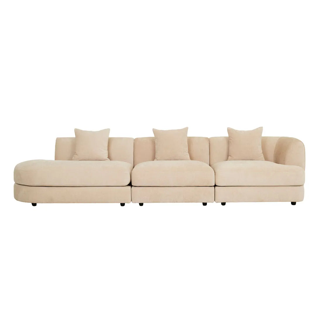 Madrid Curve Centre Sofa Soft Wheat