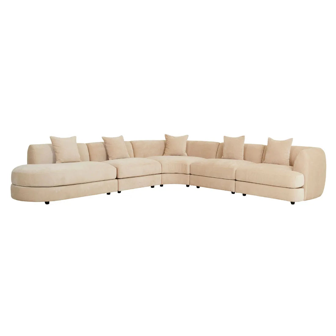 Madrid Curve Centre Sofa Soft Wheat
