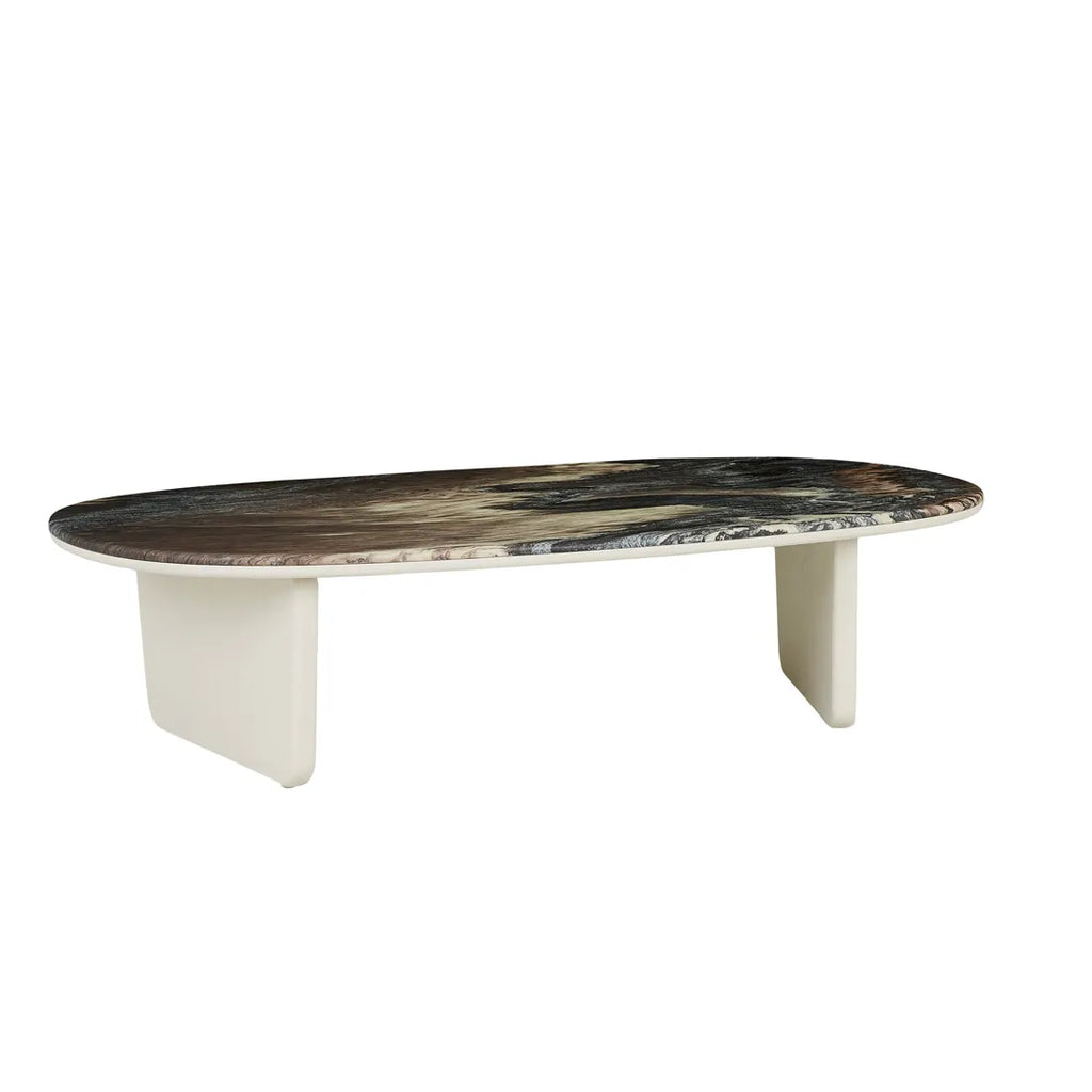 Nido Large Coffee Table Marble Porcelain