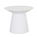 Livorno Round Side Table White Speckle