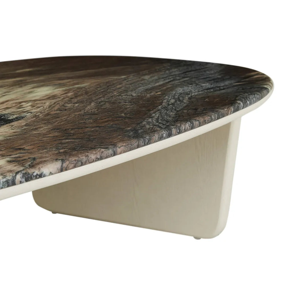 Nido Large Coffee Table Marble Porcelain