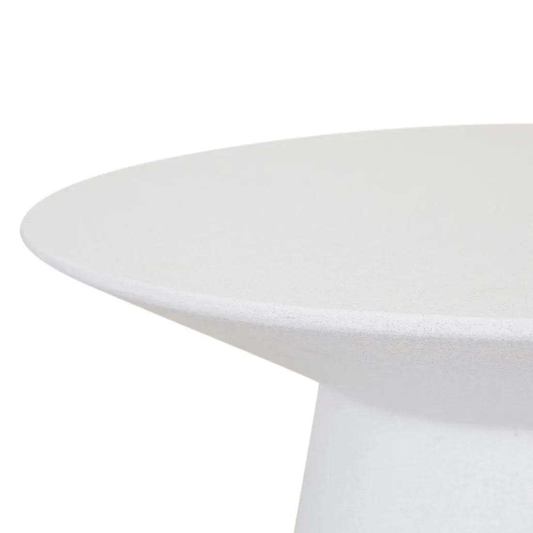 Livorno Round Side Table White Speckle