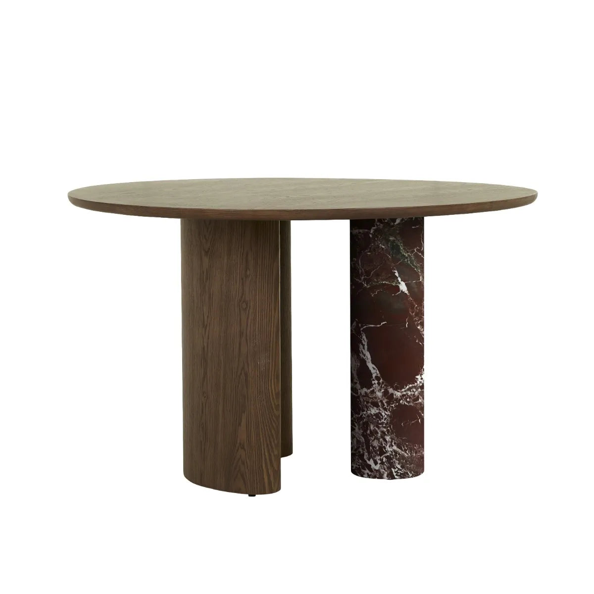 Helio Round Dining Table Smoked Ash