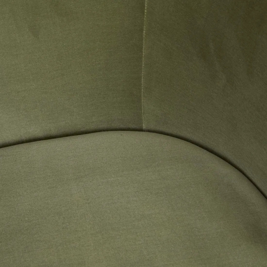 Kennedy Becket Sofa Chair Olive Green Velvet