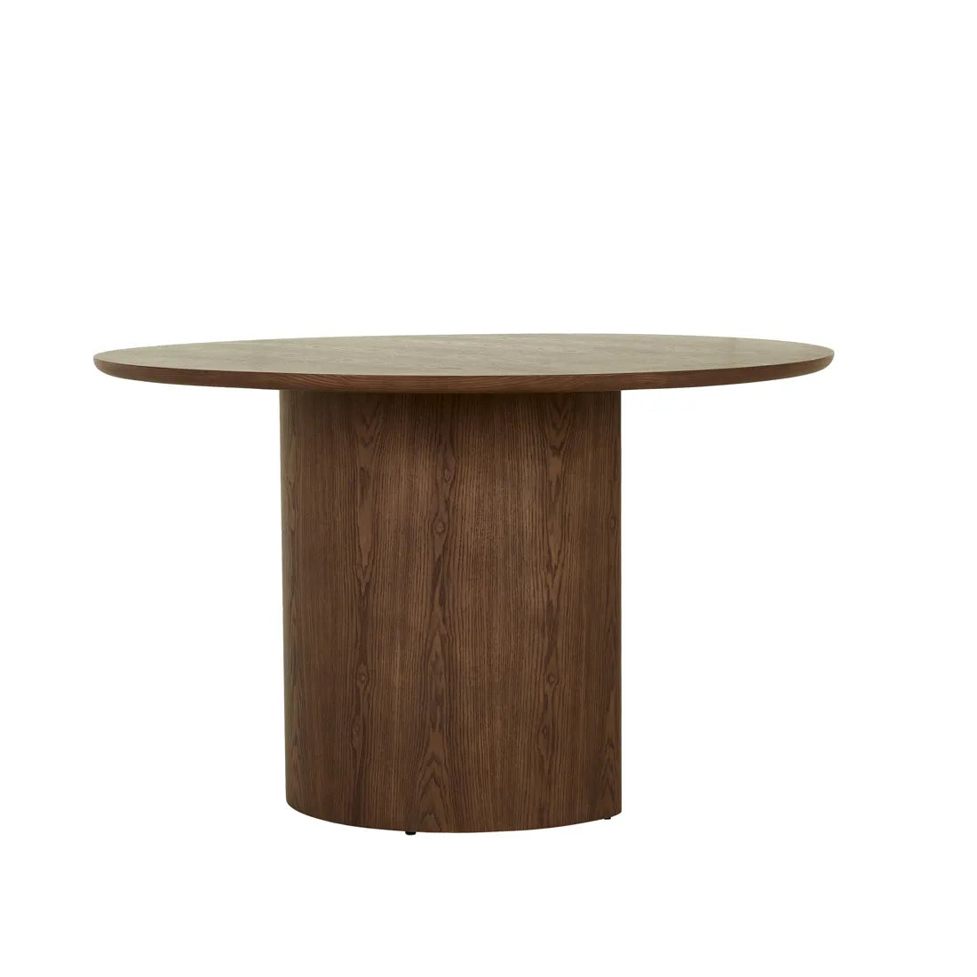 Helio Round Dining Table Smoked Ash