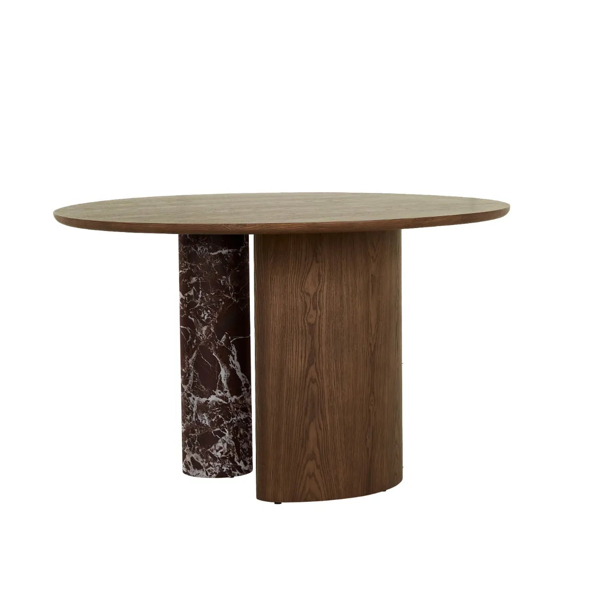 Helio Round Dining Table Smoked Ash