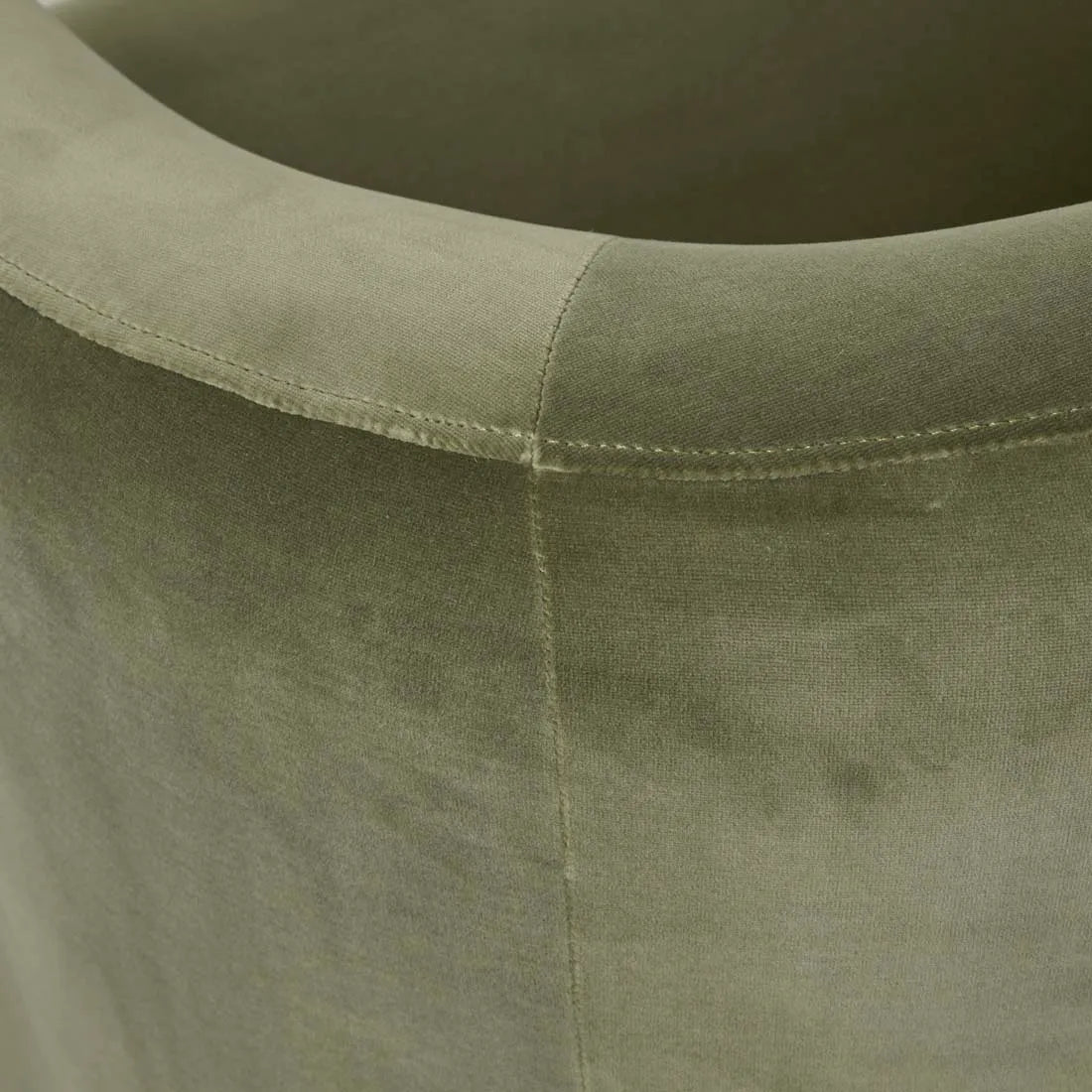 Kennedy Becket Sofa Chair Olive Green Velvet