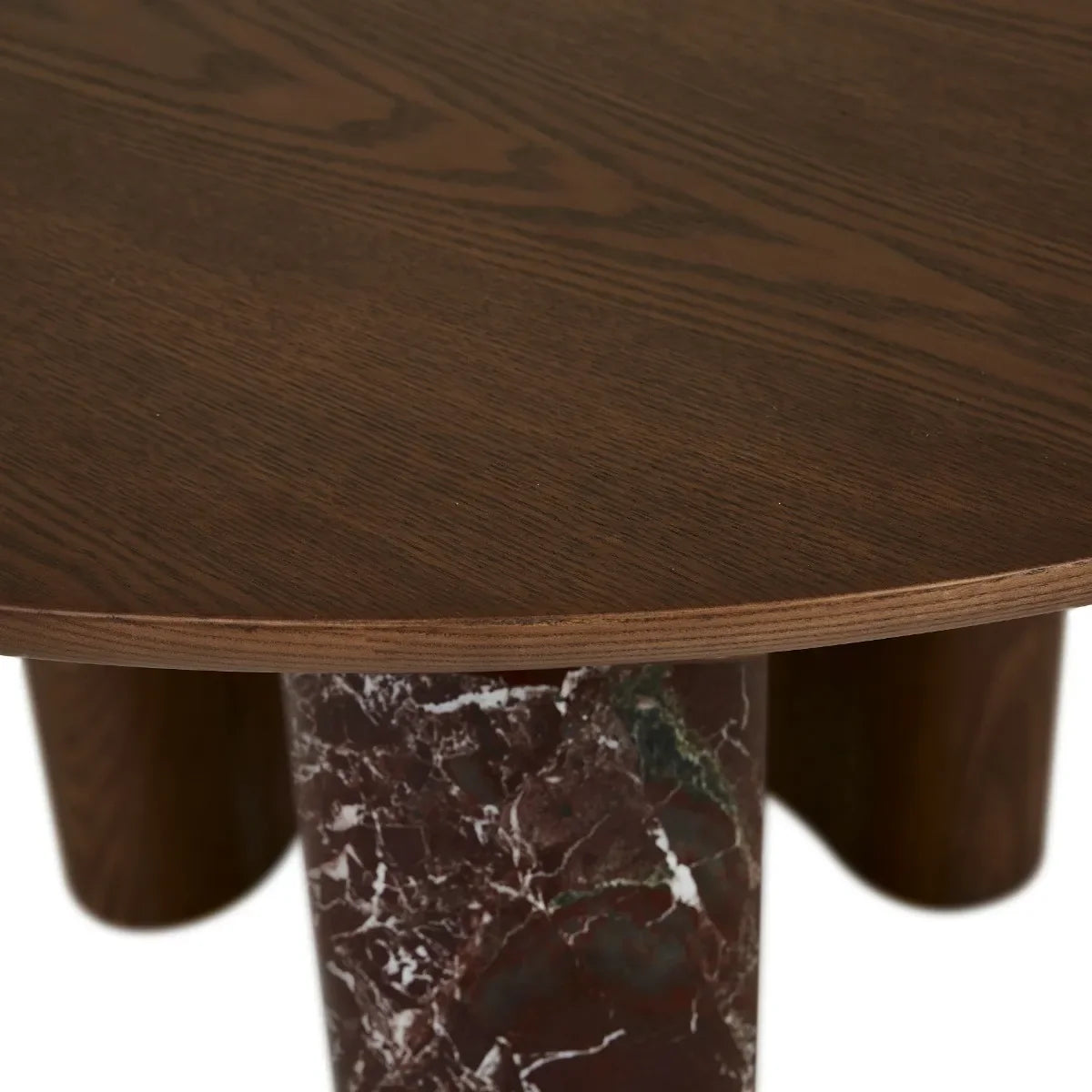 Helio Round Dining Table Smoked Ash
