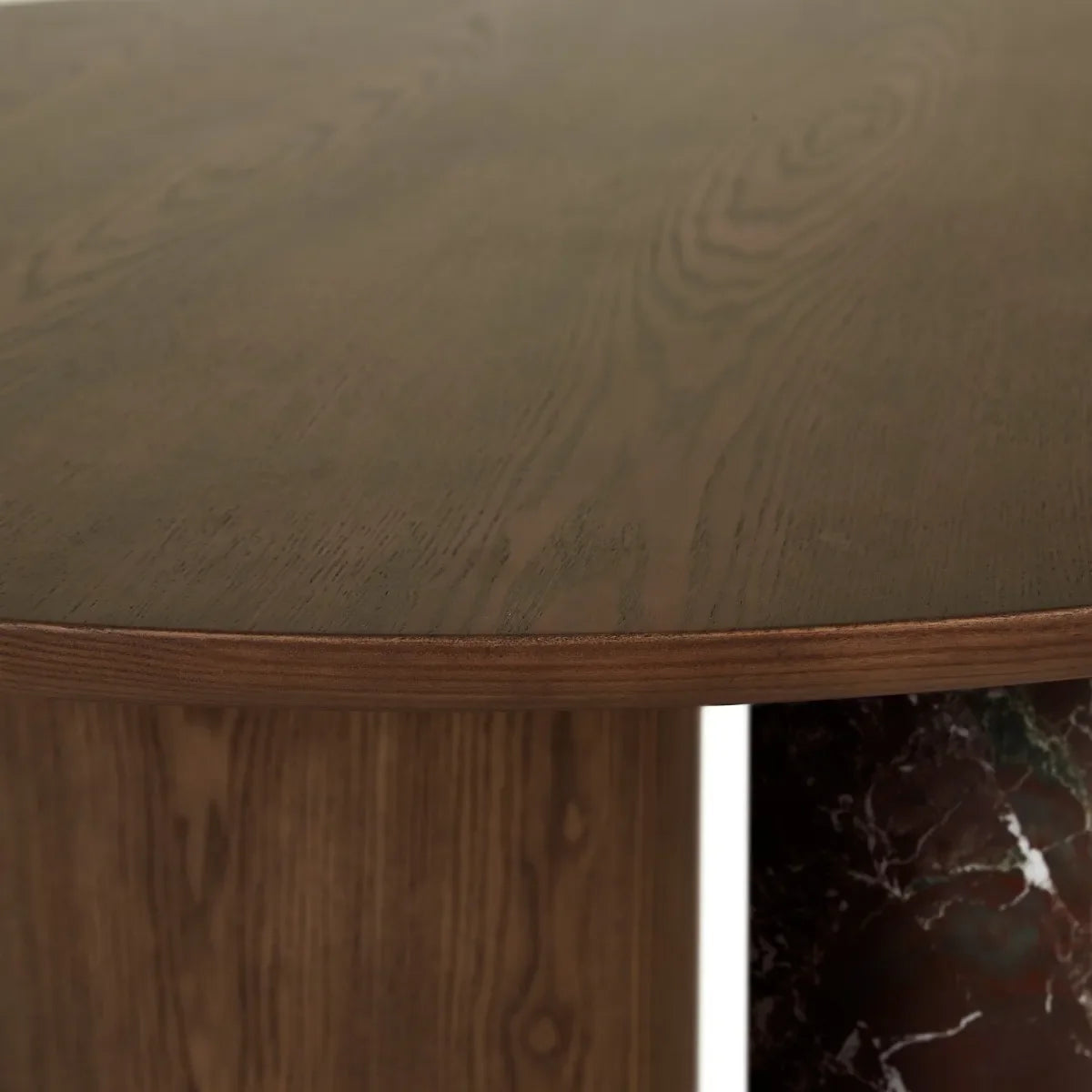 Helio Round Dining Table Smoked Ash