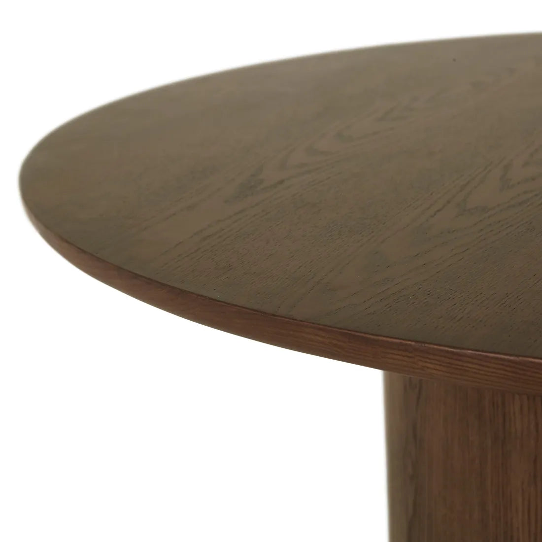 Helio Round Dining Table Smoked Ash