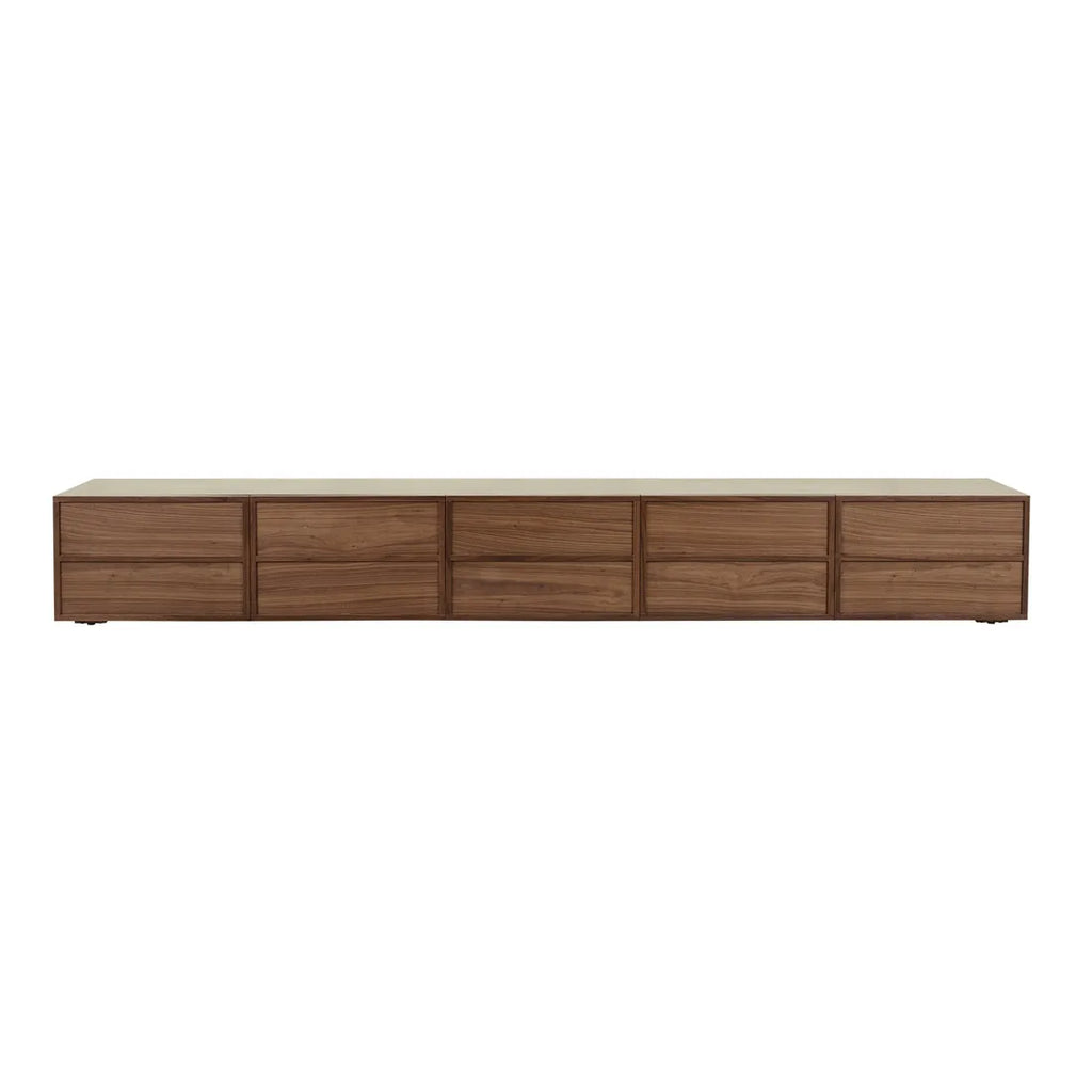 Marcel Entertainment Unit Large Walnut