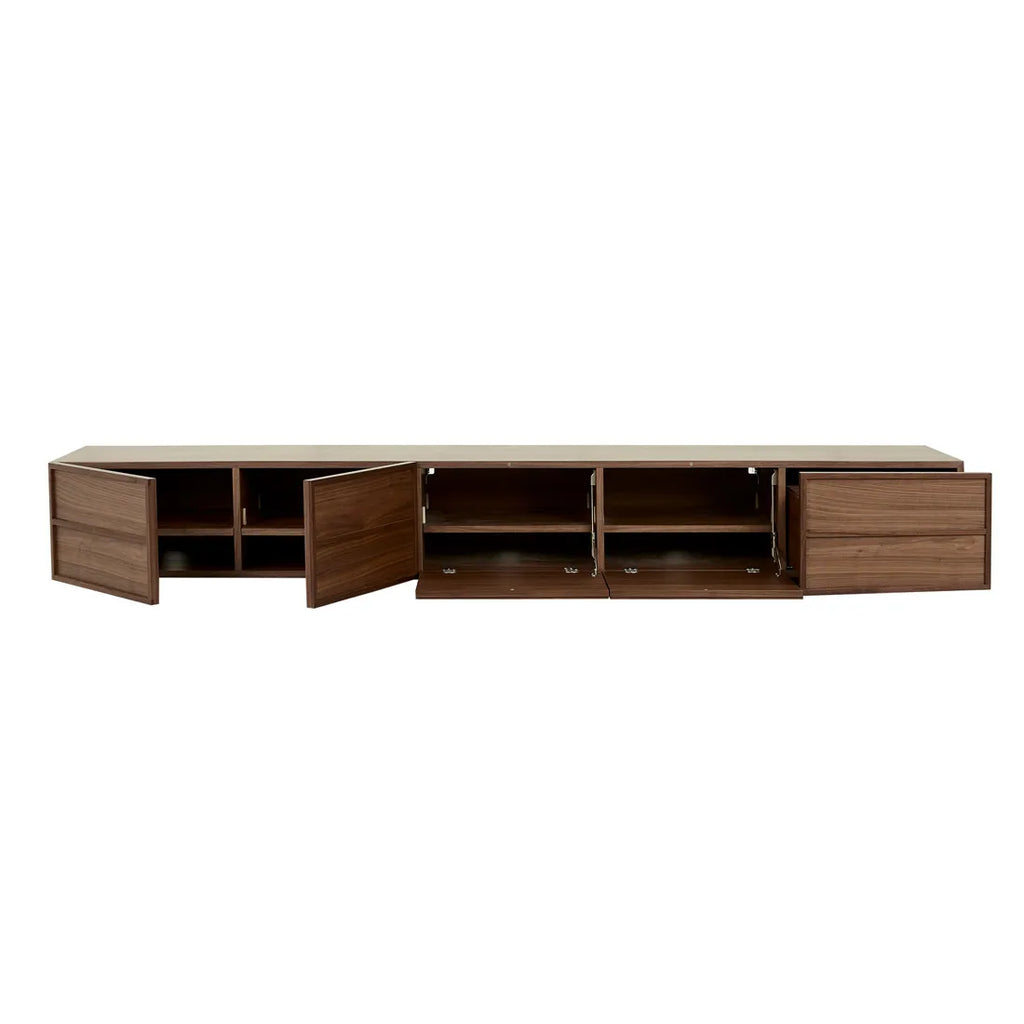 Marcel Entertainment Unit Large Walnut
