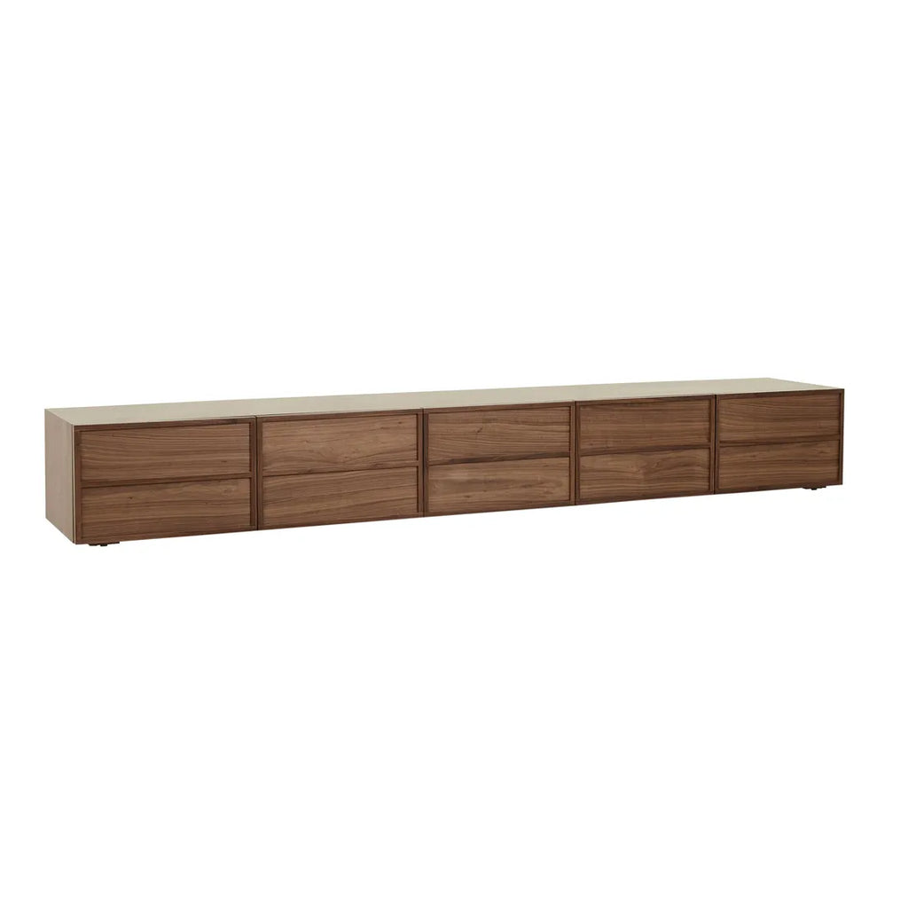 Marcel Entertainment Unit Large Walnut