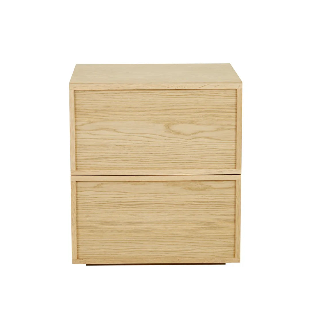 Marcel Bedside Two Drawer Natural