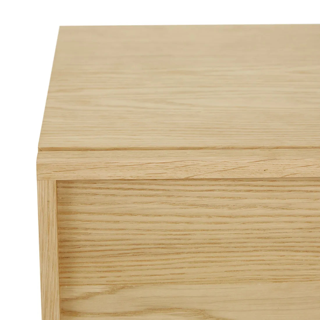 Marcel Bedside Two Drawer Natural
