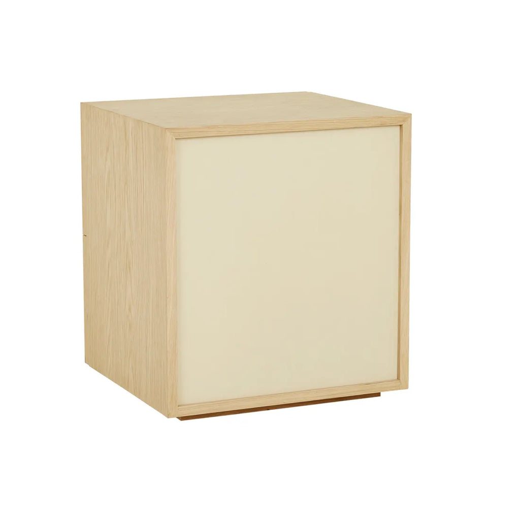 Marcel Bedside Two Drawer Natural