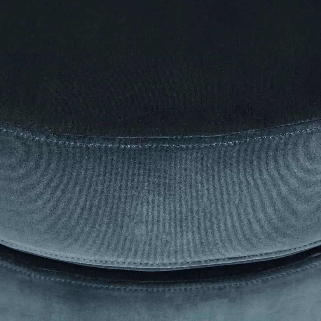 Kennedy Tenner Chair Blue Charcoal Velvet