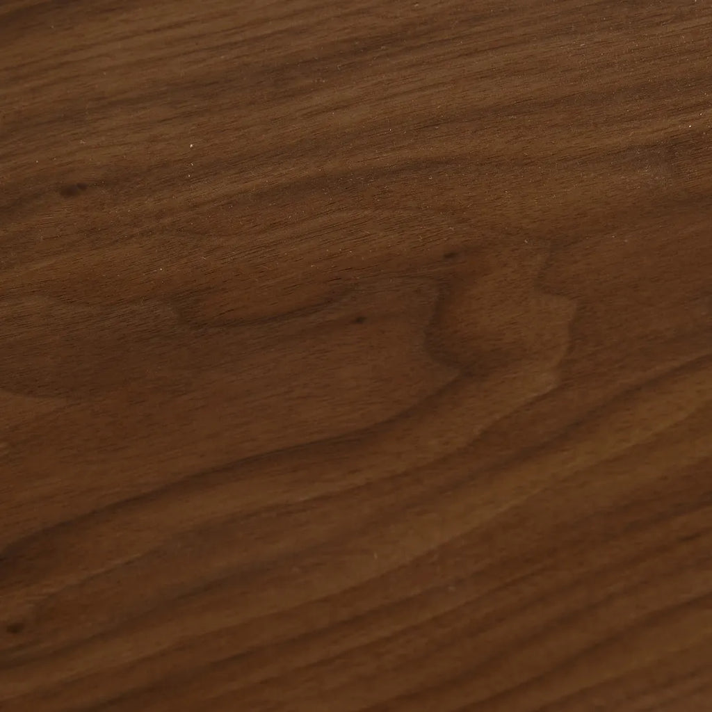 Marcel Bedside Open Two Drawer Walnut