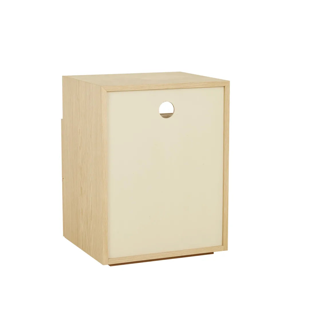 Marcel Bedside Open Two Drawer Natural