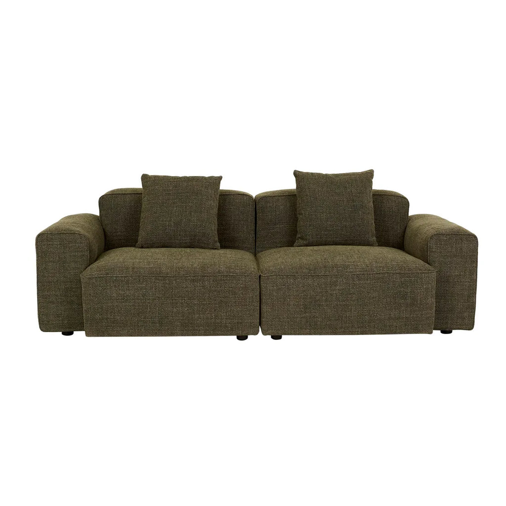 Airlie Slab Three Seater Sofa Ranger Weave