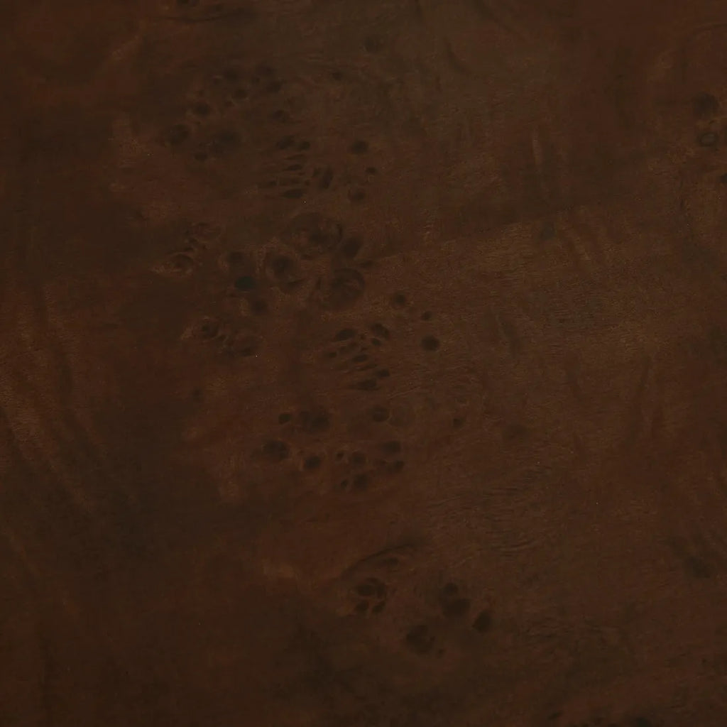 Eva Bedside Chocolate Burl