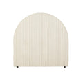 Madrid Arch Bedhead Queen Natural Stripe