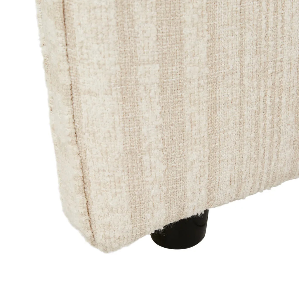Madrid Arch Bedhead Queen Natural Stripe