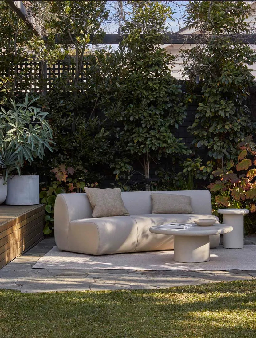 Aruba Arc Sofa Desert Sand