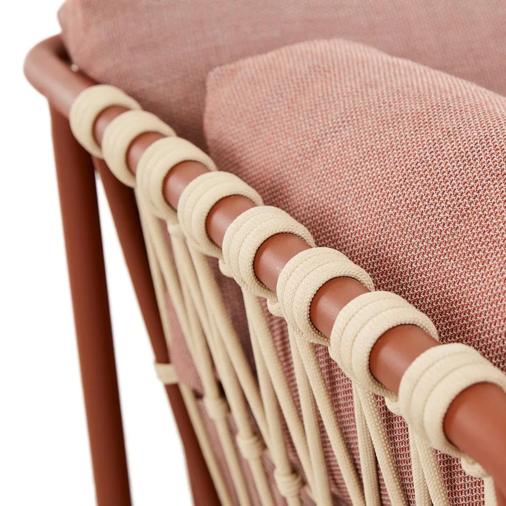 Mauritius Island Sofa Chair Brique
