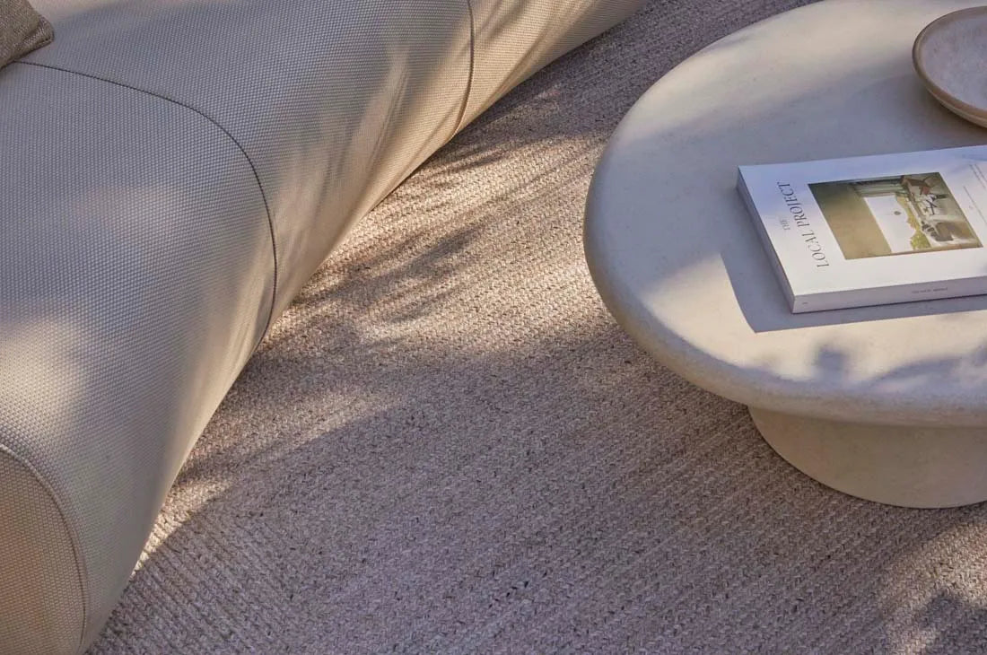 Aruba Arc Sofa Desert Sand