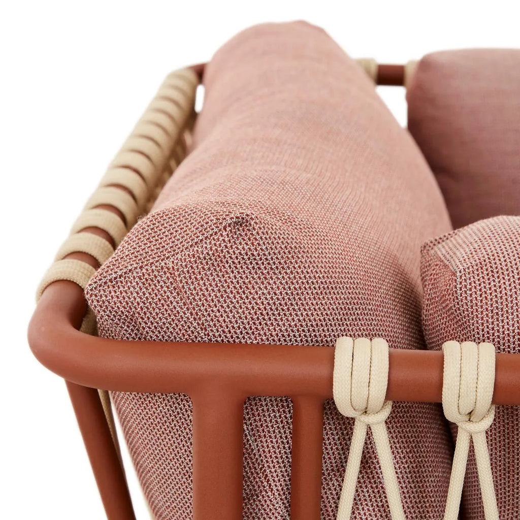 Mauritius Island Sofa Chair Brique