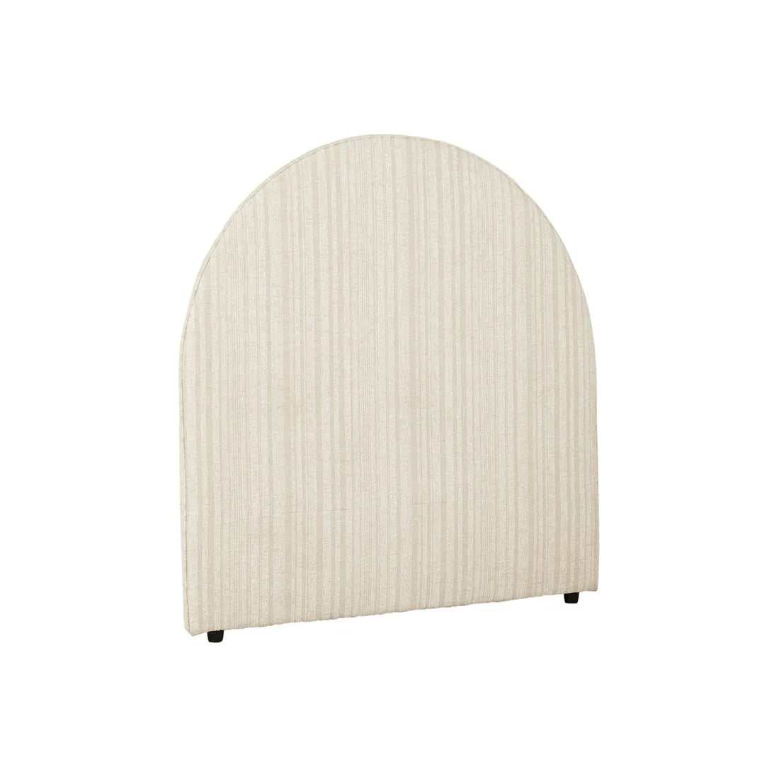 Madrid Arch Bedhead Double Natural Stripe