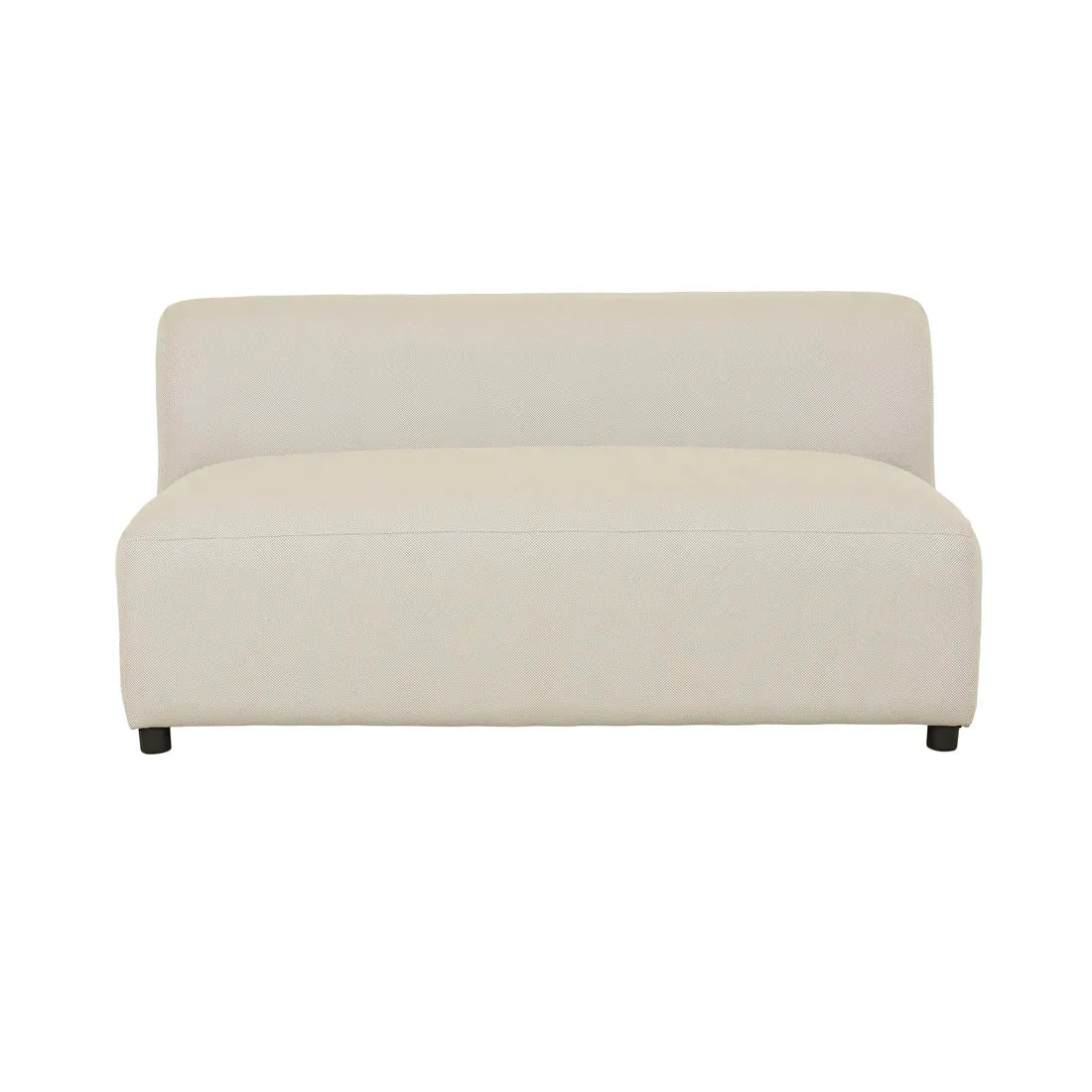 Aruba Curve Two Seater Centre Sofa Misty Grey