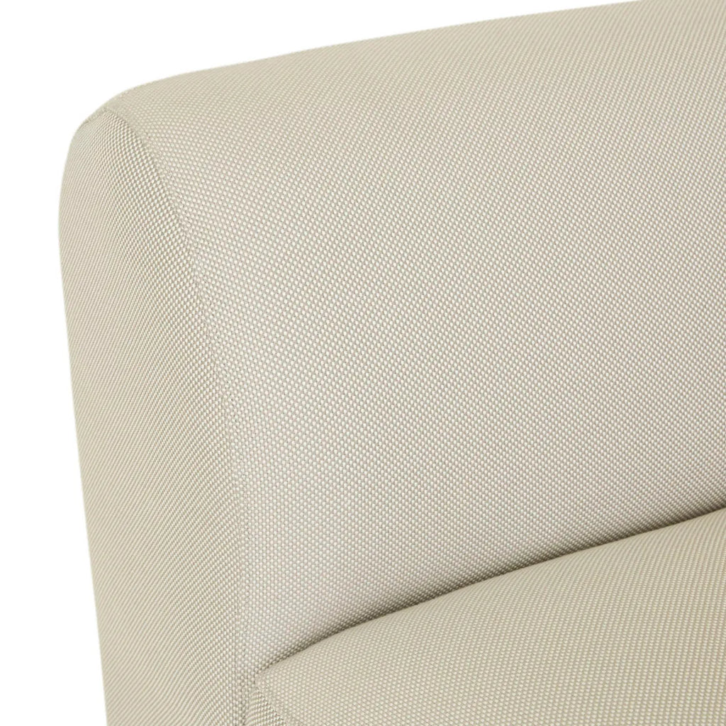 Aruba Curve Two Seater Centre Sofa Misty Grey