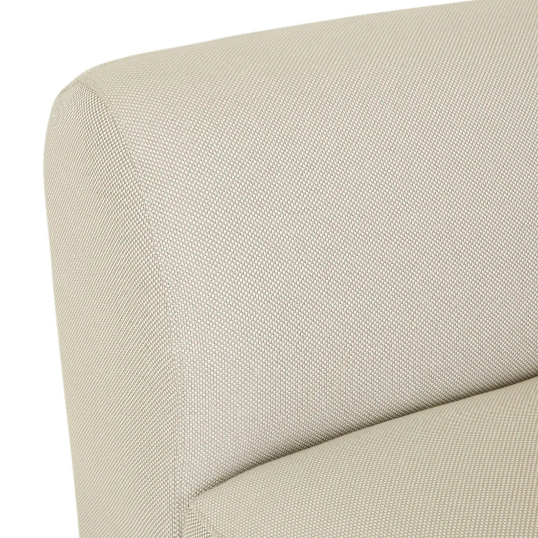 Aruba Curve Two Seater Centre Sofa Misty Grey