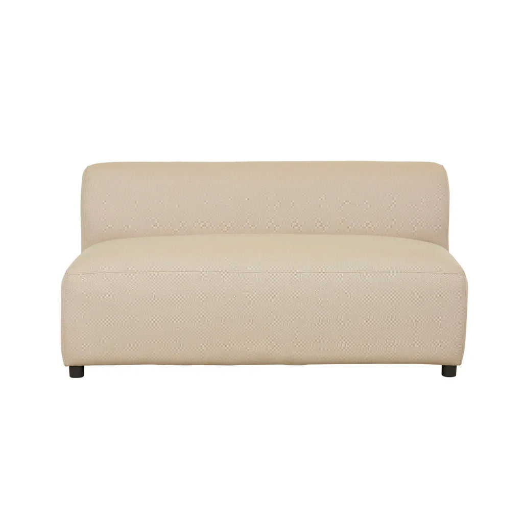 Aruba Curve Two Seater Centre Sofa Sand Dune