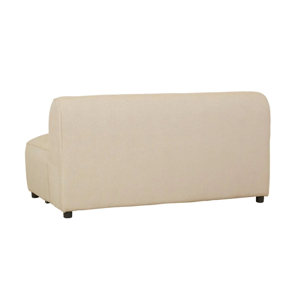Aruba Curve Two Seater Centre Sofa Sand Dune
